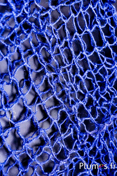 Rete in corda - 100 x 100 cm - blu notte  